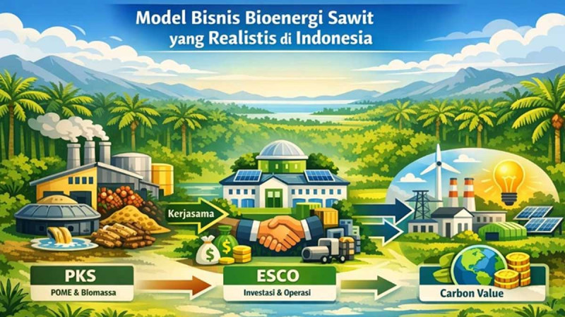A Realistic Palm Oil Bioenergy Business Model in Indonesia